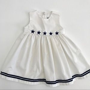 Good Lad white girls 12 month dress